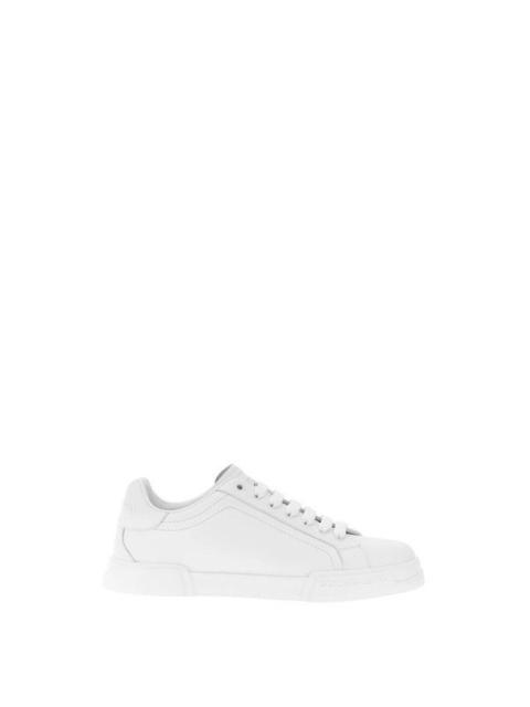Dolce & Gabbana DOLCE&GABBANA Portofino Men's White Sneakers New (Size (Men'