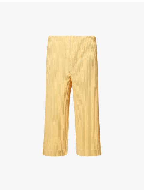 ISSEY MIYAKE Monthly Colors: August Drawstring Knitted Trousers
