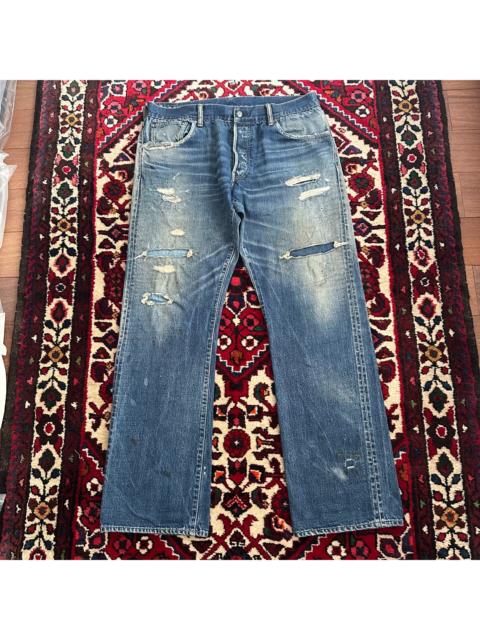 visvim Visvim 19SS SS Ict Dry5 Distressed Jeans