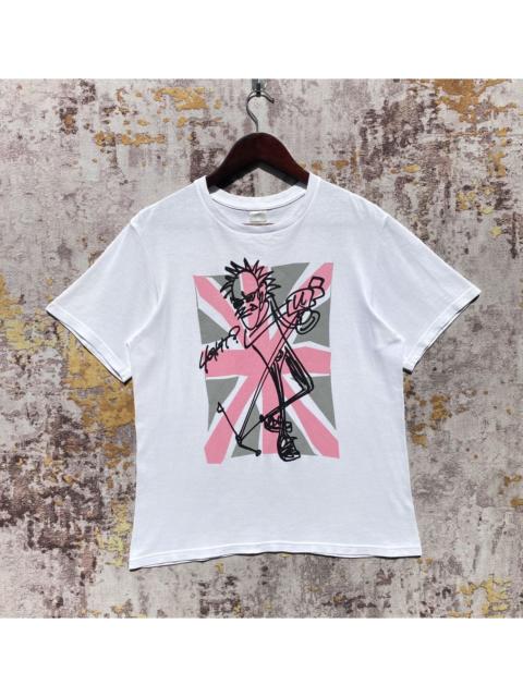 NUMBER (N)INE Number (N)ine Johnny Rotten Sex Pistols Union Jack Shirt