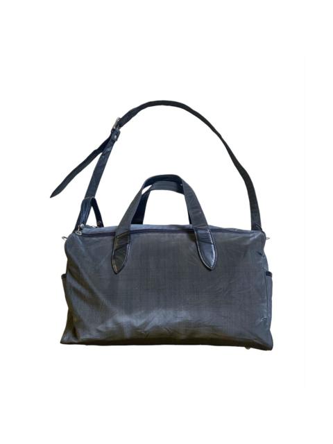 Other Designers Norma Kamali Waxed Luggage Bag