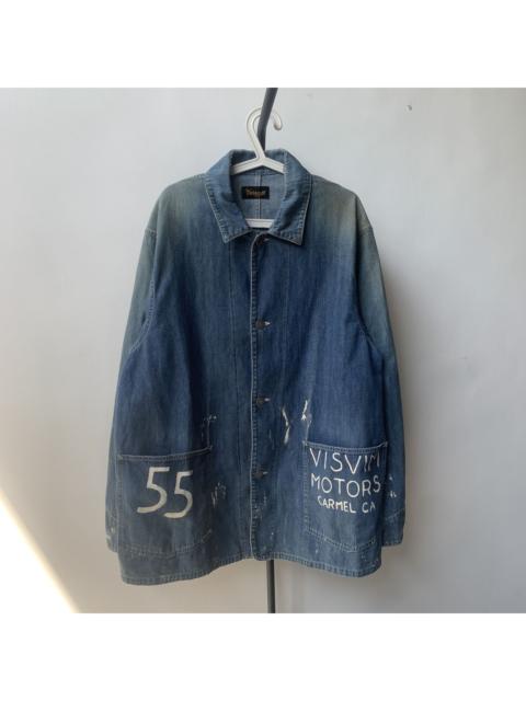 visvim Visvim 25ss motors club coverall dmgd jkt