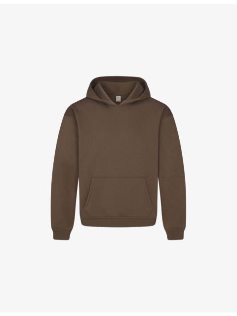 SKIMS Fleece Lounge Classic Cotton-Jersey Hoody
