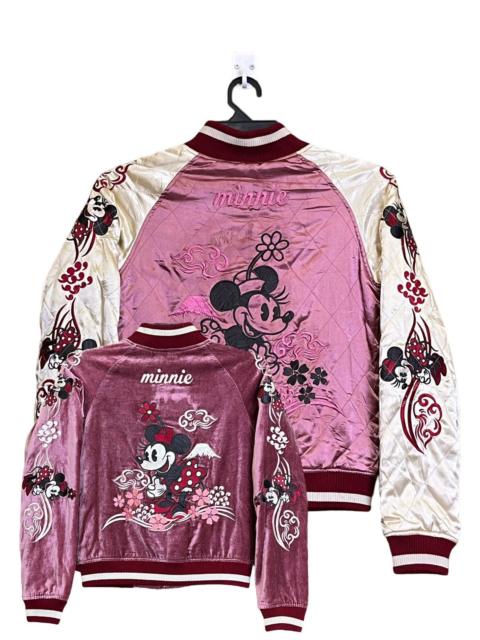 Other Designers SUKAJAN DISNEY MINNIE MOUSE NYLON/VELVET REVERSIBLE JACKET