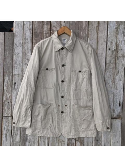 Other Designers Vintage Hollywood Ranch Market Worker Denim Chore Jacket