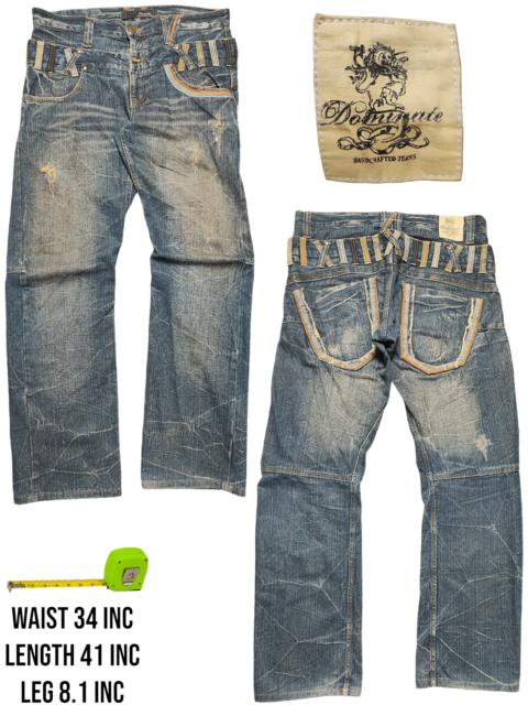Other Designers Japanese Brand - DOMINATE HANDCRAFTED BAGGY JEANS