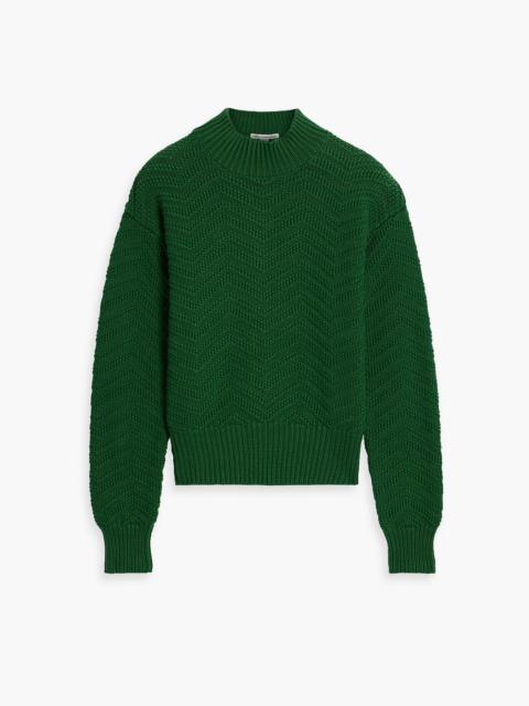 Other Designers Cable-knit cotton sweater