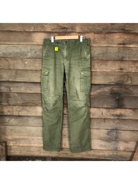Other Designers Faded Glory - Japanese Brand Green multipocket utility Cargo Pants #2389