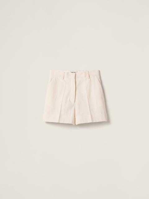 Canvas shorts