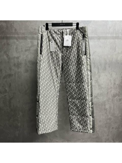 Dior Dior ski series grey all-over logo functional sweatpants
