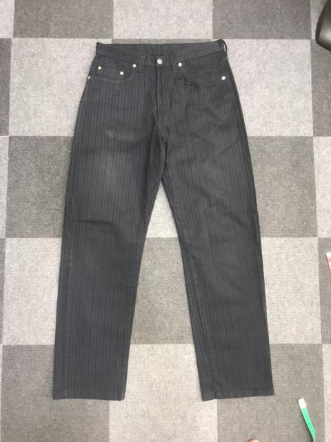 Other Designers Archival Clothing - Ober France Striped Sturdy Pant
