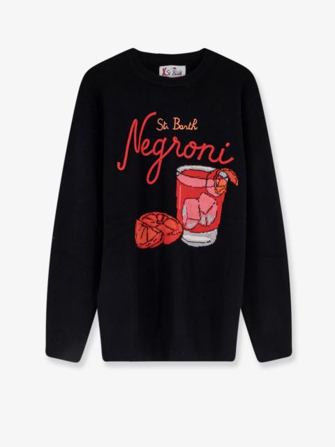 Other Designers Mc2 Saint Barth Heron Wool Blend Sweater