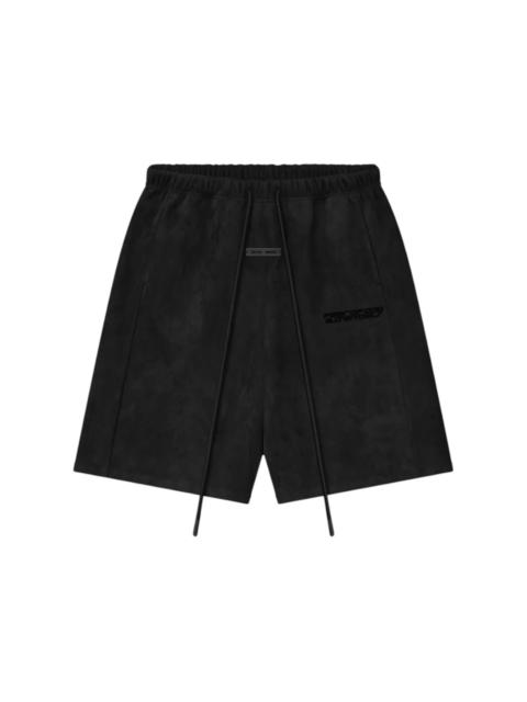 ESSENTIALS Fear of God Essentials Suede Fleece Relaxed Short Vintage Black