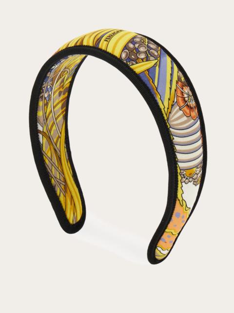 FERRAGAMO Rooster print headband