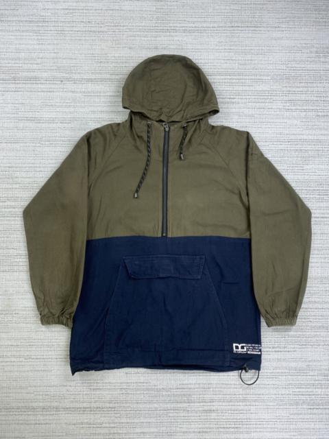 Other Designers Japanese Brand × Vintage - Vintage D.Grow Japan Pulover Anorak Two Tone Hoodie Jacket