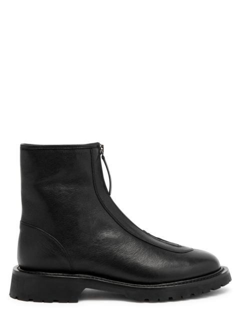 LEGRES Legres Grained Leather Ankle Boots