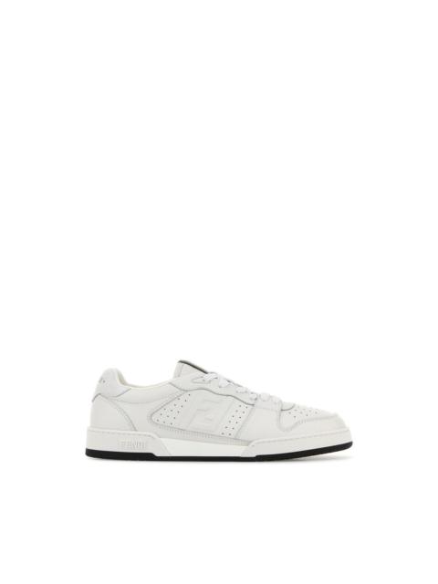 FENDI FENDI White Leather Match Sneakers New & Authentic (Men's si