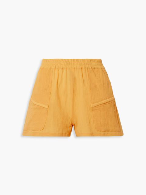 Other Designers Prim cotton-gauze shorts