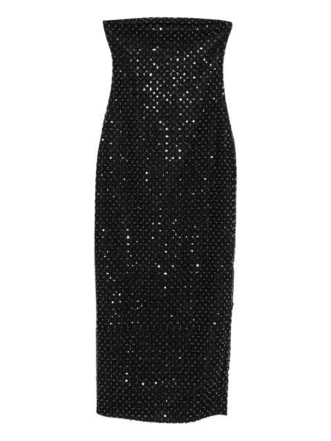 ROTATE beaded-embellishment maxi dress