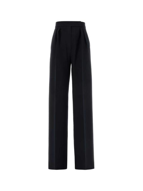 Max Mara Max Mara Women Black Wool Blend Secolo Pant