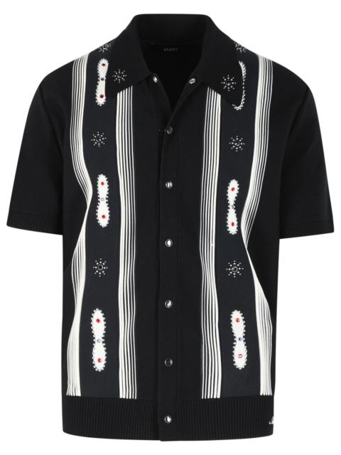 AMIRI Amiri Black Wool Shirt Men