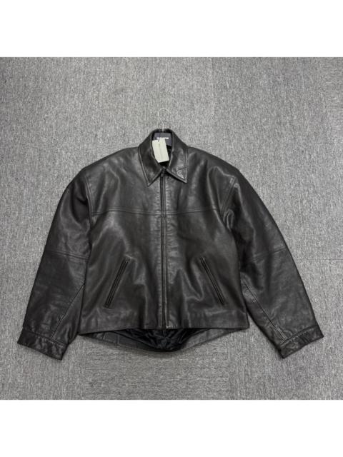 Balenciaga Cocoon Kick leather jacket