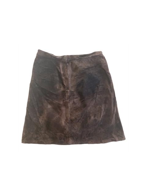 Other Designers Vintage Agnes b. Leather Skirt