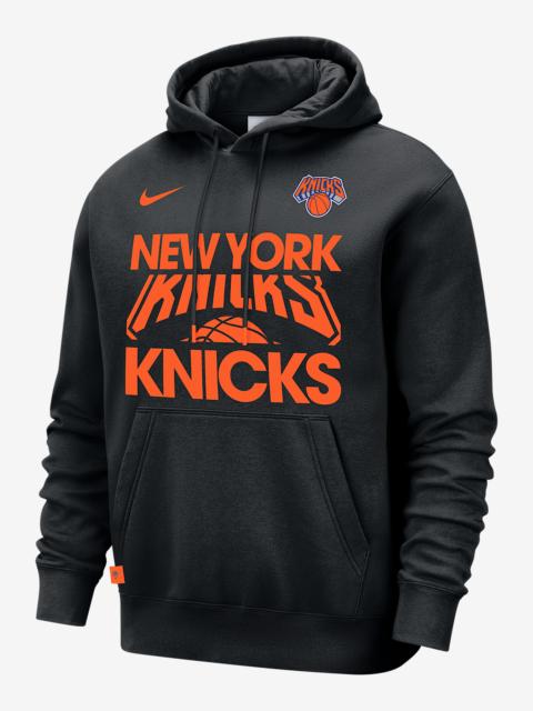 Nike New York Knicks Club Courtside Men's Nike NBA Pullover Hoodie