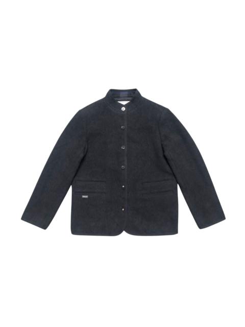 Other Designers Mademoiselle Non Non Issey Miyake Baseball Neck Wool Jacket