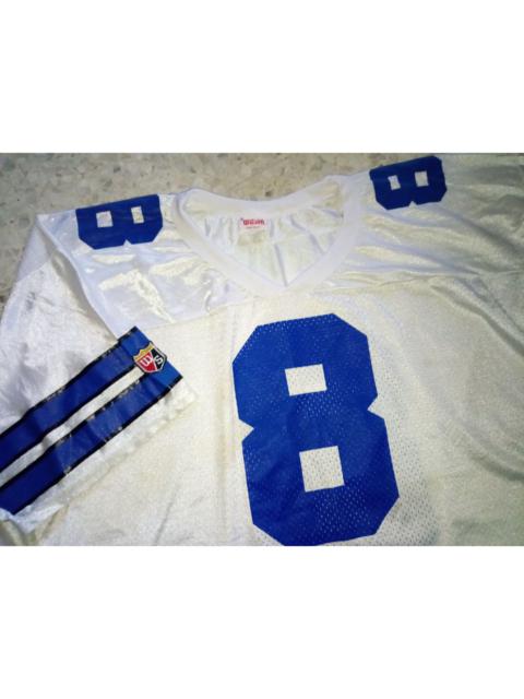 Other Designers Vintage - VTG 90s Wilson NFL Dallas Cowboys Aikman jersey football