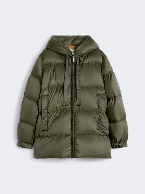 Max Mara SEIA Down jacket in water-repellent canvas