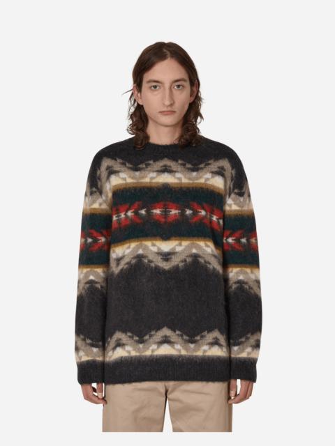 Junya Watanabe MAN Pendleton Crewneck Sweater Grey