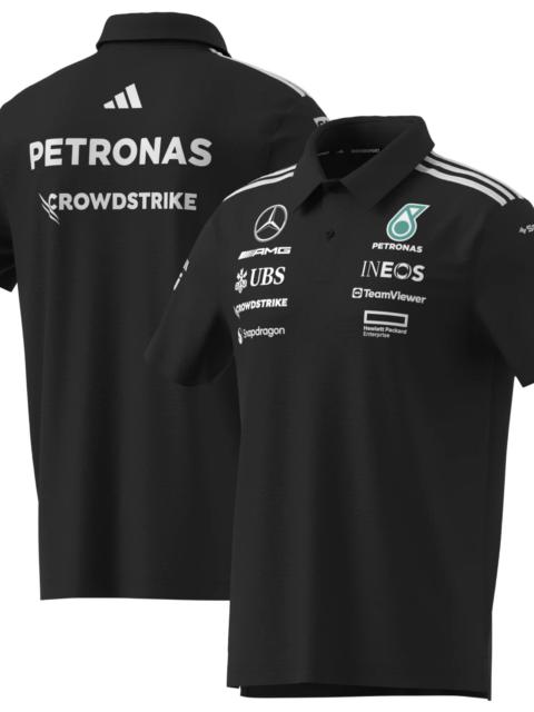adidas adidas Men's Mercedes F1 Black Team Polo