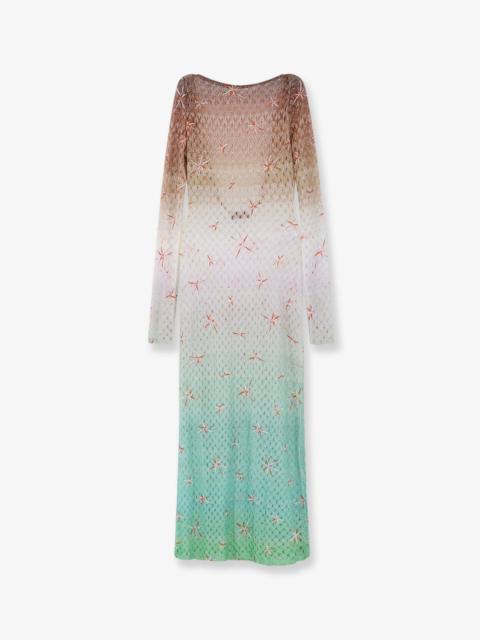 Missoni Missoni Multicolor Long Cover Up Dress