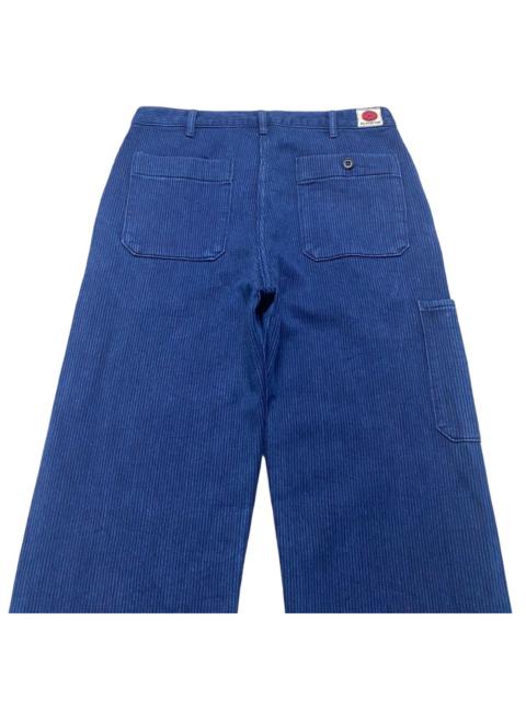 Other Designers Japanese Brand - Made In Indigo Work Pants Stripe