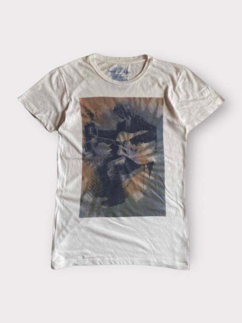 Dries Van Noten Kurt Cobain Tie Dye Print T Shirt