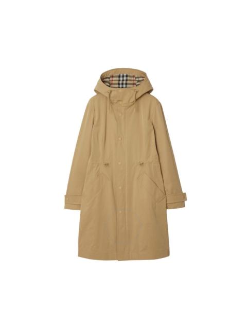 Burberry Burberry Drawcord Hood Nylon-Cotton Parka
