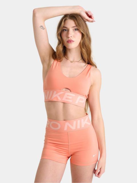 Nike WOMEN'S NIKE PRO INDY PLUNGE SPORTS BRA