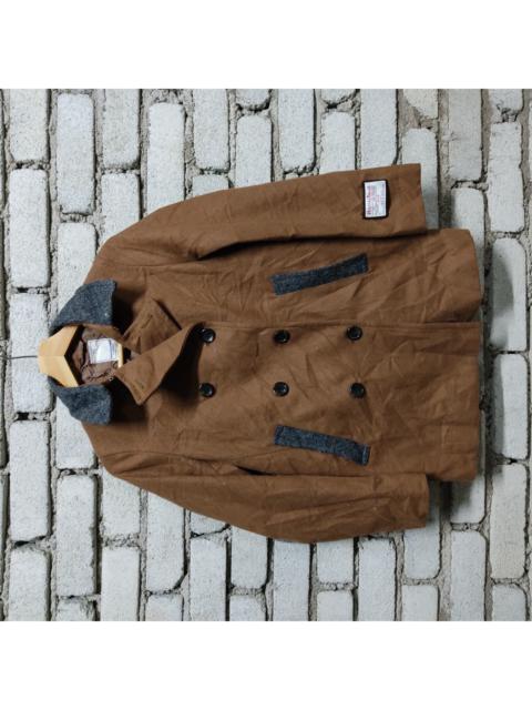 Other Designers Harris Tweed - Sevenday-Sunday Hand Wooven Wool Coat Jacket