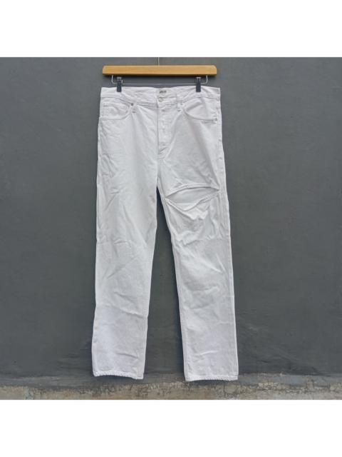 AGOLDE Agolde white trousers long pants jeans denim