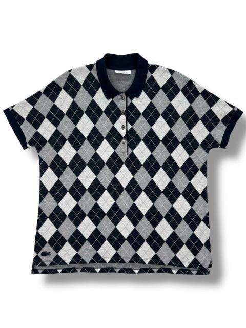 LACOSTE Lacoste Diamond Weave Polo Shirt