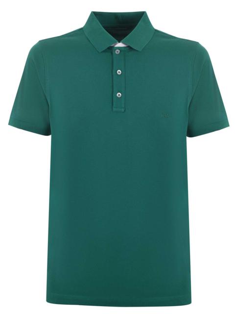FAY - Fay Men Polo Piquet Stretch Bicolor