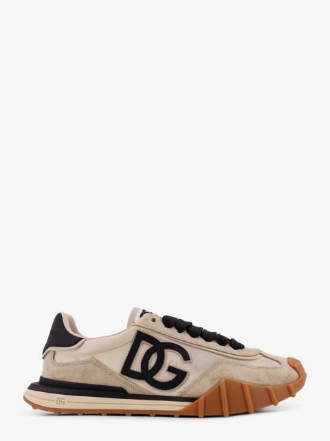 Dolce & Gabbana Dolce & Gabbana Nylon Sneakers With Dg Logo On The Side