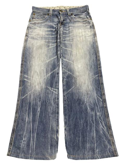 Other Designers Streetwear - Vintage Edwin Blue Trip Thunder Wash Style Baggy Jeans