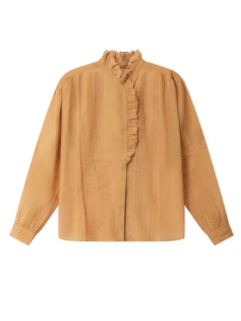 Isabel Marant Étoile Leota Top in Caramel
