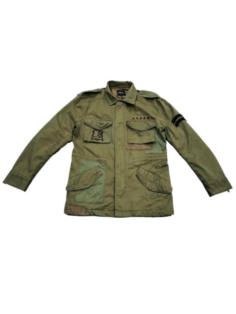 RARE🔥Black By Vanquish Military Jacket Style