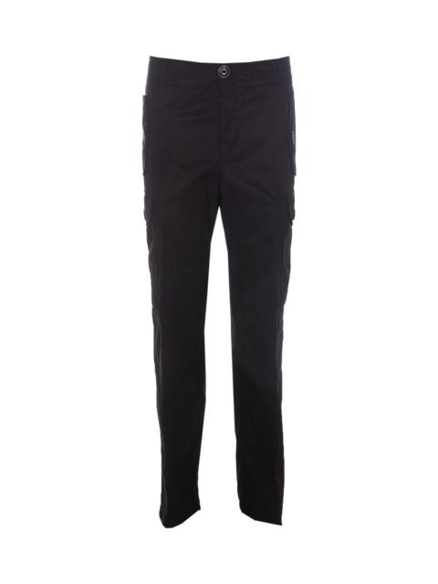 Alexander McQueen Regular Fit Plain Cargo Pants