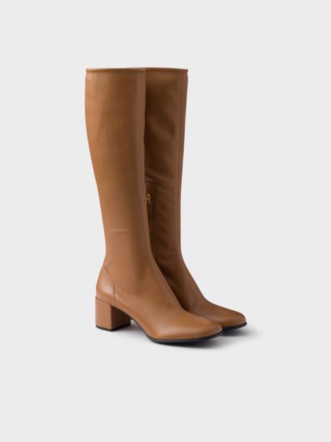 Prada Stretch nappa leather boots