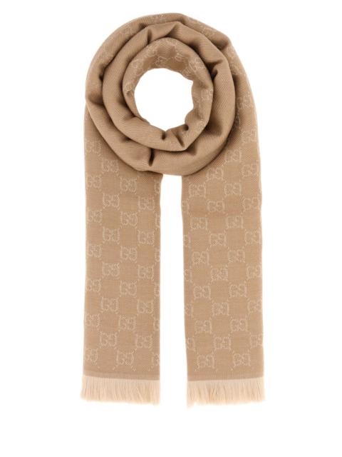 GUCCI Gucci Women Embroidered Wool Scarf