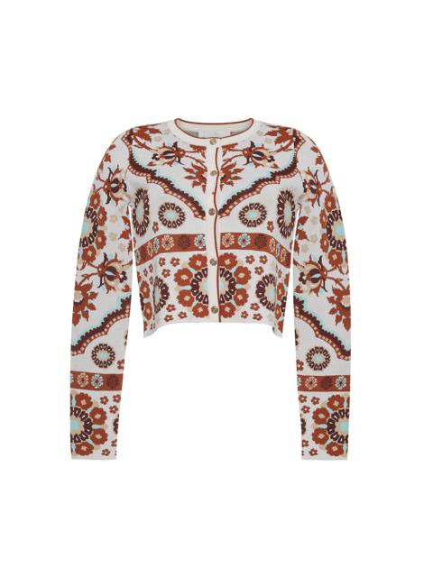 Cara Cara Ila Cardigan
Softly Structured, Finished in Tonal Jacquard